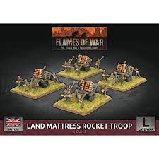 Flames of War: Land Mattress Rocket Troop